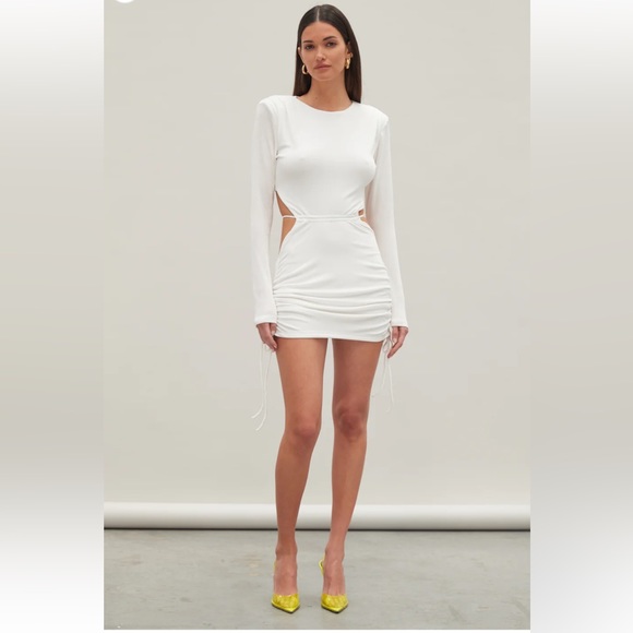 NWT ATOIR The Xavier White  Dress S - Picture 1 of 11